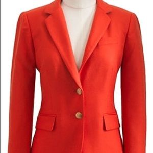 JCrew Red Blazer